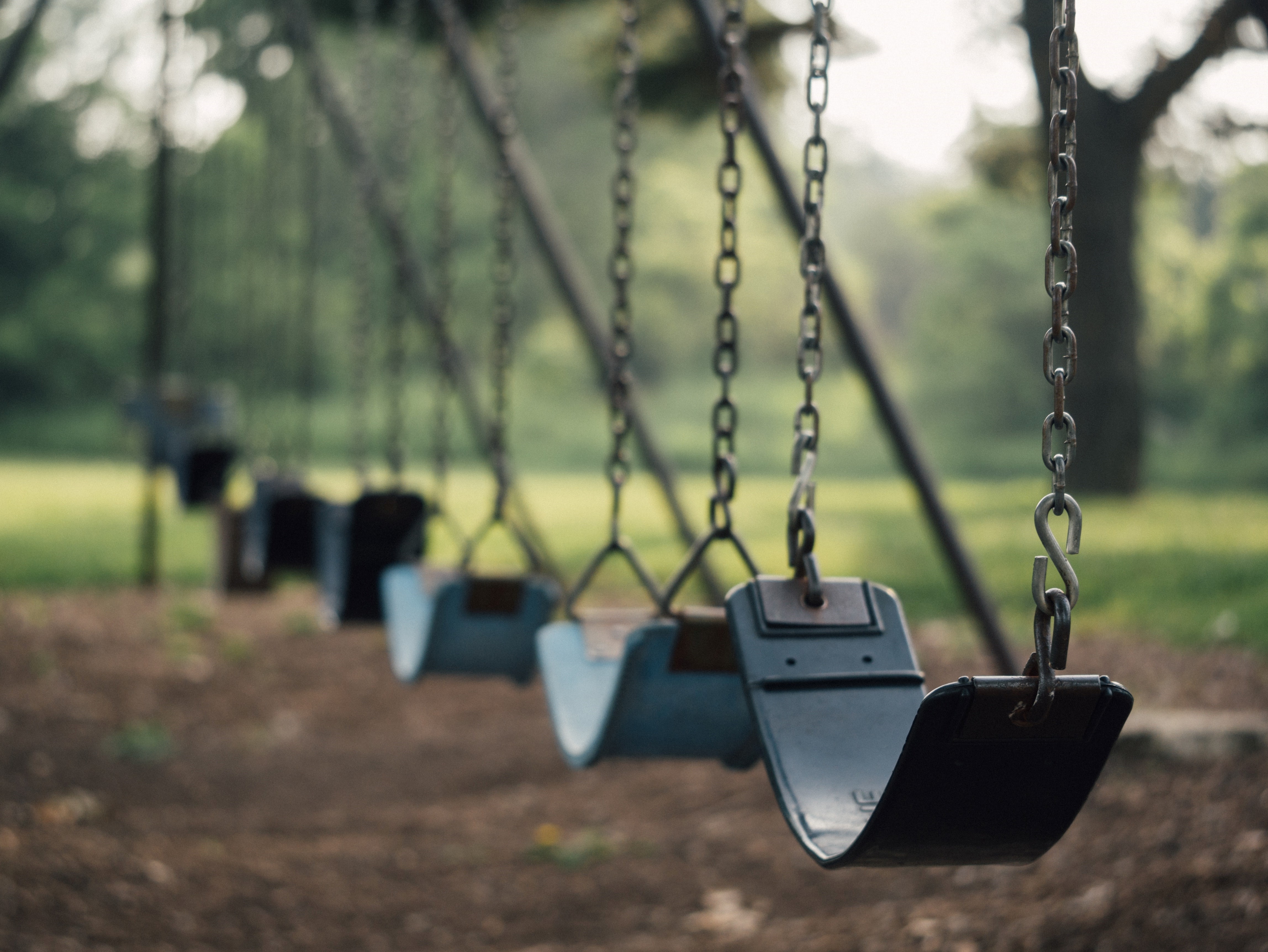 swingset in a park